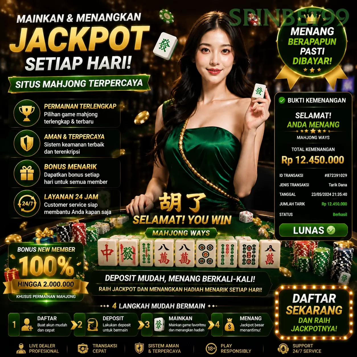 Unduh spinbet99 apk Versi Terbaru